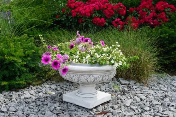 Gartendekoparadies Jardinières-Bol à fleurs en forme de feuille de chêne