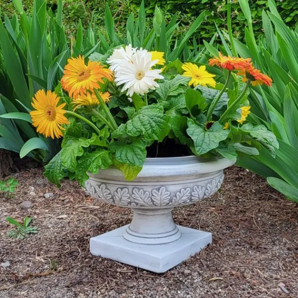 Gartendekoparadies Jardinières-Bol à fleurs en forme de feuille de chêne