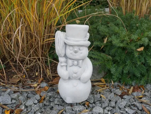 Gartendekoparadies Figures & Statues-Bonhomme de neige drôle