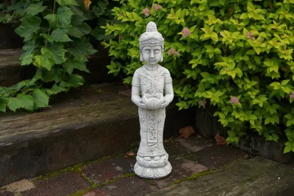 Gartendekoparadies Bouddhas-Bouddha Debout Mince