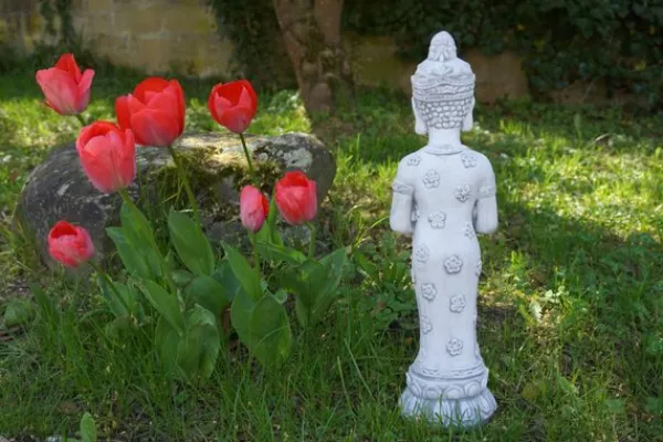 Gartendekoparadies Bouddhas-Bouddha Debout Mince