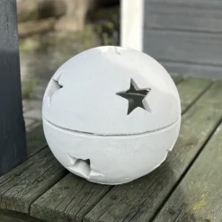 Gartendekoparadies Figures & Statues-Boule de Noël avec des étoiles