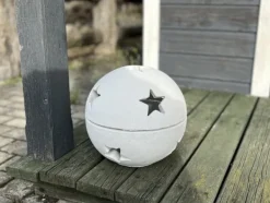 Gartendekoparadies Figures & Statues-Boule de Noël avec des étoiles