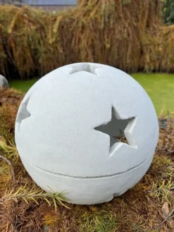 Gartendekoparadies Figures & Statues-Boule de Noël avec des étoiles
