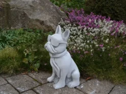 Gartendekoparadies Animaux-Bouledogue drôle