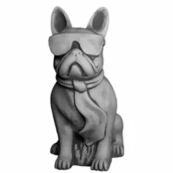 Gartendekoparadies Animaux-Bouledogue drôle