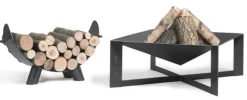 Gartendekoparadies Bols À Feu & Poêles De Jardin-Braséro de jardin « CUBA » 70 x 70 cm