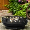 Gartendekoparadies Bols À Feu & Poêles De Jardin-Braséro de jardin « TORONTO » 80 cm