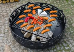 Gartendekoparadies Bols À Feu & Poêles De Jardin-Braséro de jardin « TORONTO » 80 cm