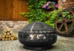 Gartendekoparadies Bols À Feu & Poêles De Jardin-Braséro de jardin « TORONTO » 80 cm