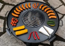 Gartendekoparadies Bols À Feu & Poêles De Jardin-Braséro de jardin «BALI» 60 cm