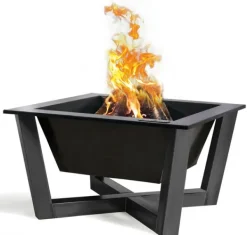 Gartendekoparadies Bols À Feu & Poêles De Jardin-Braséro de jardin «BRASIL» 70 x 70 cm