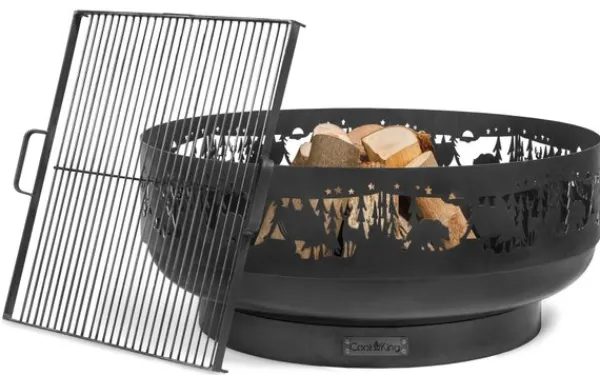 Gartendekoparadies Bols À Feu & Poêles De Jardin-Braséro de jardin «FOREST» 80 cm