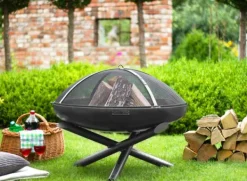Gartendekoparadies Bols À Feu & Poêles De Jardin-Braséro de jardin «INDIANA» 60 cm