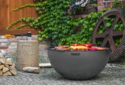 Gartendekoparadies Bols À Feu & Poêles De Jardin-Braséro de jardin Premium «DALLAS» 85 cm