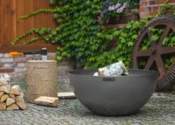 Gartendekoparadies Bols À Feu & Poêles De Jardin-Braséro de jardin Premium «DALLAS» 85 cm