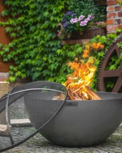 Gartendekoparadies Bols À Feu & Poêles De Jardin-Braséro de jardin Premium «DALLAS» 85 cm