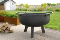 Gartendekoparadies Bols À Feu & Poêles De Jardin-Braséro de jardin XXL «PORTO» 80 cm