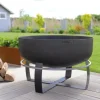 Gartendekoparadies Bols À Feu & Poêles De Jardin-Braséro de jardin XXL «VIKING» 80 cm