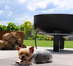 Gartendekoparadies Bols À Feu & Poêles De Jardin-Braséro de jardin XXL «VIKING» 80 cm