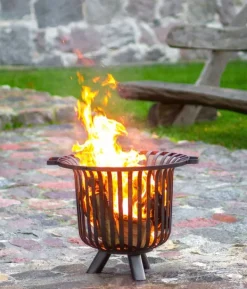 Gartendekoparadies Bols À Feu & Poêles De Jardin-Braséro d'extérieur Panier à feu « VERONA »