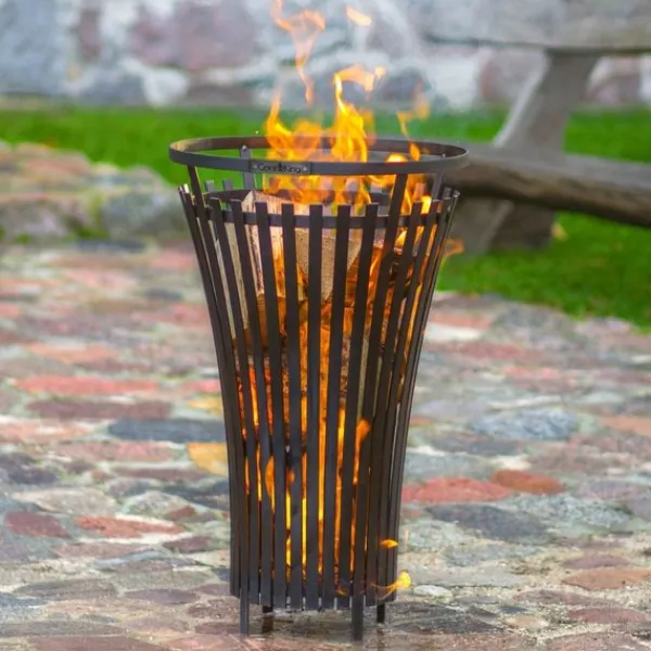 Gartendekoparadies Bols À Feu & Poêles De Jardin-Braséro d'extérieur Panier à feu «FLAME»