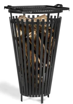 Gartendekoparadies Bols À Feu & Poêles De Jardin-Braséro d'extérieur Panier à feu «FLAME»
