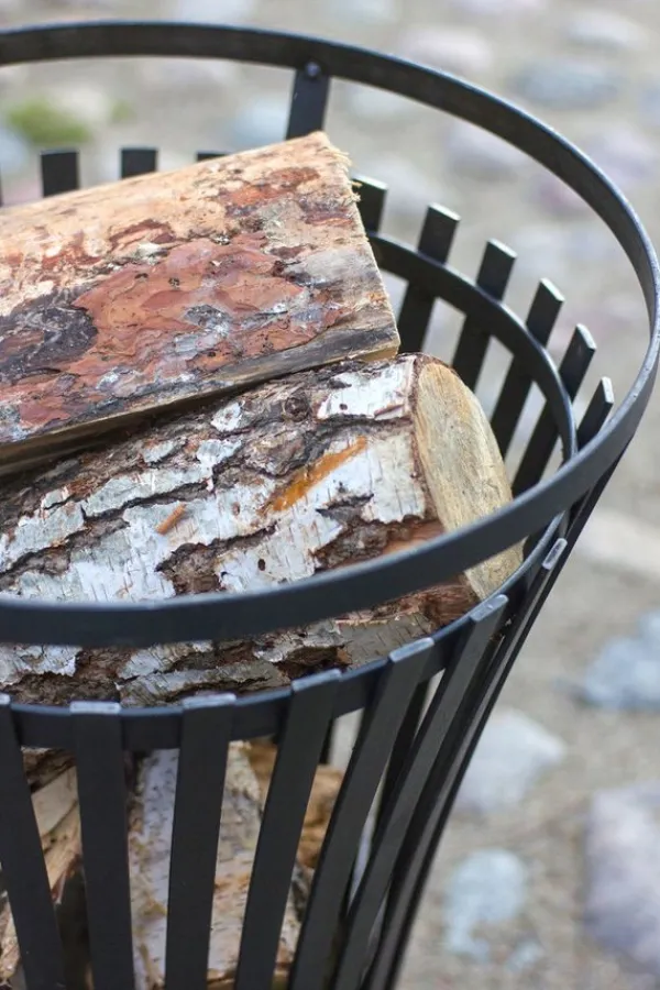 Gartendekoparadies Bols À Feu & Poêles De Jardin-Braséro d'extérieur Panier à feu «FLAME»