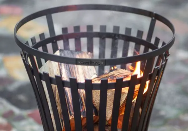 Gartendekoparadies Bols À Feu & Poêles De Jardin-Braséro d'extérieur Panier à feu «FLAME»