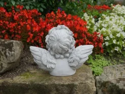 Gartendekoparadies Enfants & Anges-Buste d'ange avec des ailes