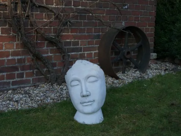 Gartendekoparadies Belle-buste sculpture visage