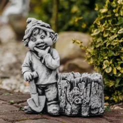 Gartendekoparadies Gnome-Ce gnome aime la forêt