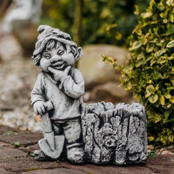Gartendekoparadies Gnome-Ce gnome aime la forêt