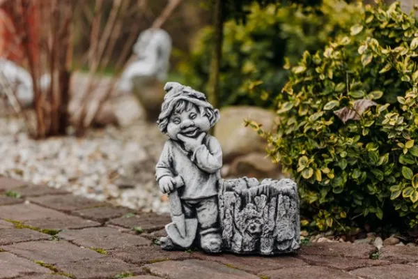 Gartendekoparadies Gnome-Ce gnome aime la forêt