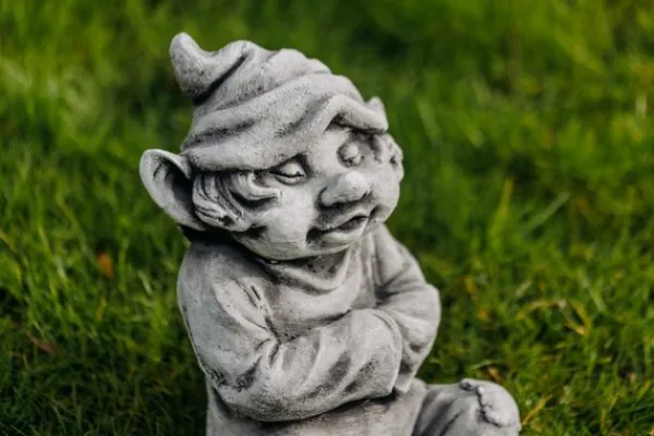 Gartendekoparadies Gnome-Ce gnome est fondamentalement froid