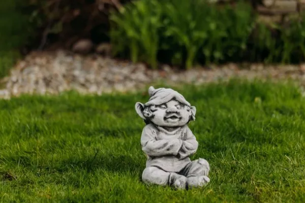 Gartendekoparadies Gnome-Ce gnome est fondamentalement froid