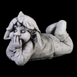 Gartendekoparadies Gnome-Ce gnome est sur le point d'éclater de rire