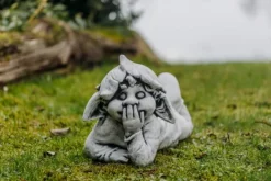 Gartendekoparadies Gnome-Ce gnome est sur le point d'éclater de rire