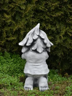 Gartendekoparadies Gnome-Ce gnome ne dit rien du tout