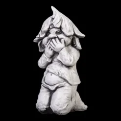 Gartendekoparadies Gnome-Ce gnome ne dit rien du tout
