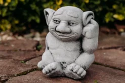 Gartendekoparadies Trolls-Ce troll dit : "Il est fou !"