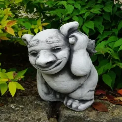 Gartendekoparadies Trolls-Ce troll se prend pour un Néandertalien
