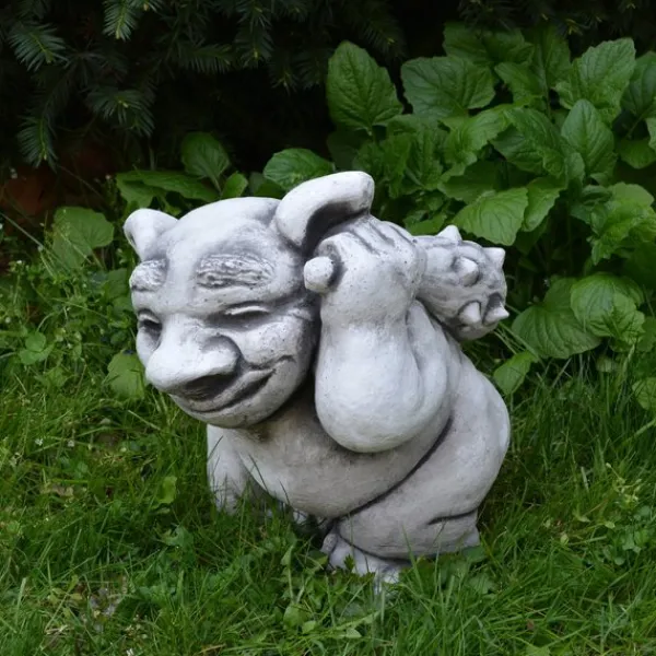 Gartendekoparadies Trolls-Ce troll se prend pour un Néandertalien