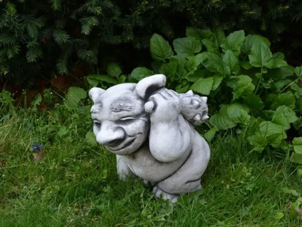 Gartendekoparadies Trolls-Ce troll se prend pour un Néandertalien