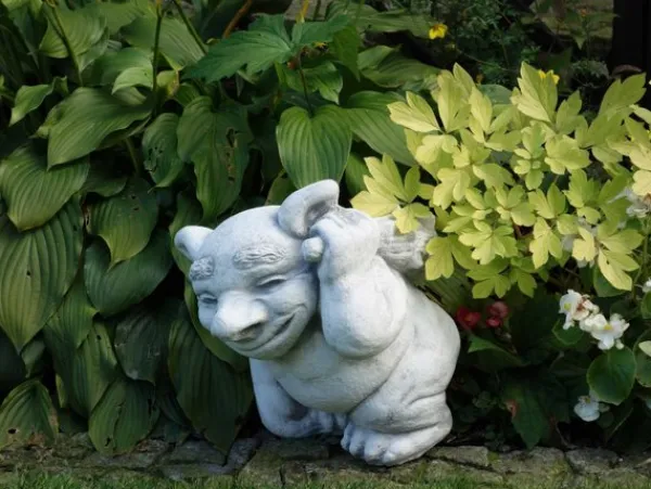 Gartendekoparadies Trolls-Ce troll se prend pour un Néandertalien