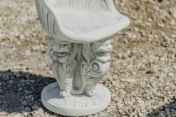 Gartendekoparadies Belle-chaise avec têtes de lion