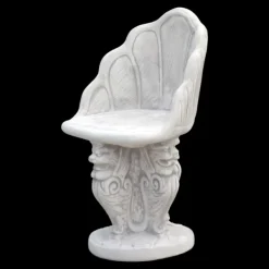 Gartendekoparadies Belle-chaise avec têtes de lion