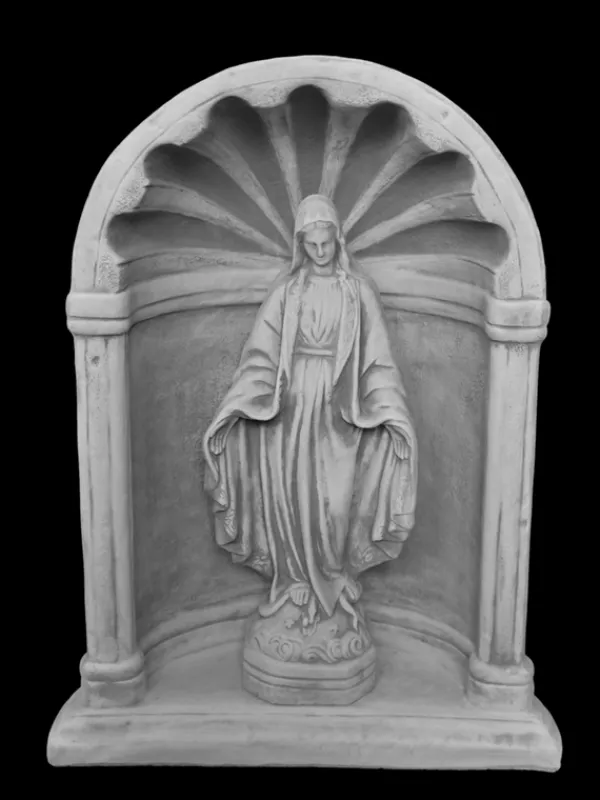 Gartendekoparadies Figures & Statues|Enfants & Anges-Chapelle avec Sainte Marie