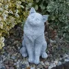 Gartendekoparadies Animaux-chat assis