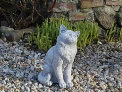 Gartendekoparadies Animaux-chat assis